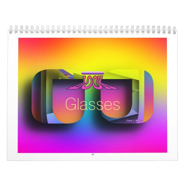 Glasses Design  Calendar (Cover)