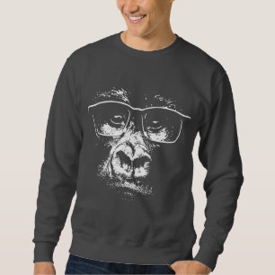 Glasses Gorilla Sweatshirt