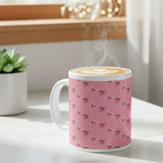 Glasses Large Coffee Mug