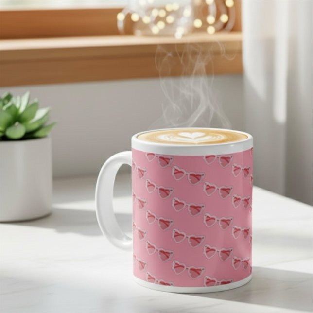 Glasses Large Coffee Mug (Creator Uploaded)