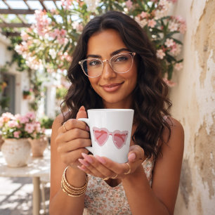Glasses Latte Mug