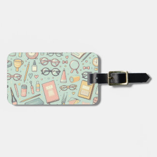 Glasses pattern of Luggage Tag