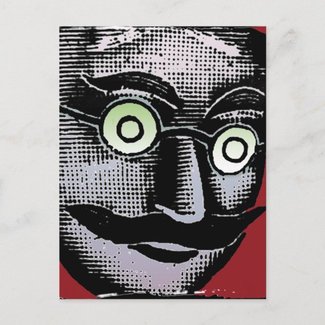 Glasses Postcard (Front)