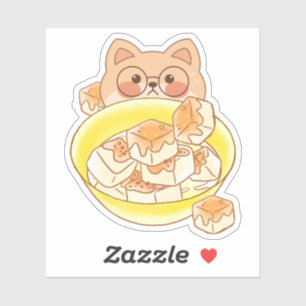 Glasses Shiba Piou: Kawaii Tofu Bowl Challenge