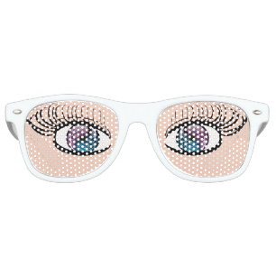 Glasses With Yin and Yang Eyeballs