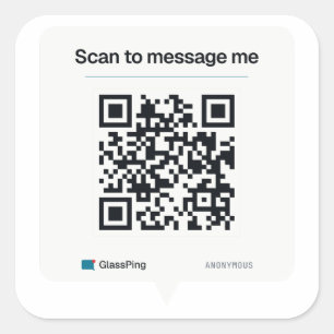 GlassPing Sticker