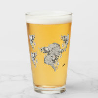 Glassware Beer Mug :  Buffalo's On The Run 