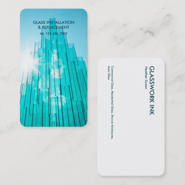 Glassworks Business Card (Front/Back)