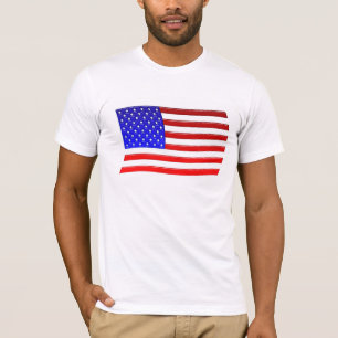 Glassy American Flag T-Shirt