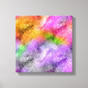 Glassy Ametrine Purple Texture Canvas Print