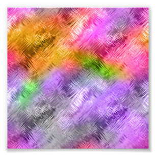 Glassy Ametrine Purple Texture Photo Print