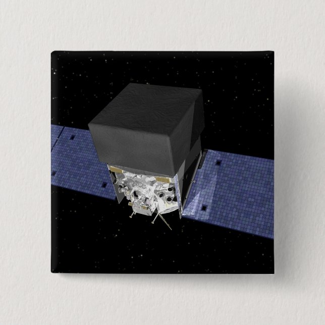 GLAST 2 15 CM SQUARE BADGE (Front)