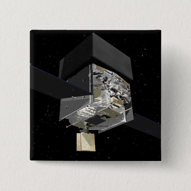 GLAST 3 15 CM SQUARE BADGE (Front)