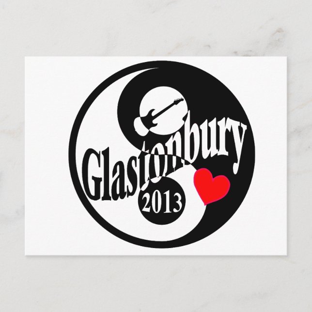Glastonbury 2013 postcard (Front)