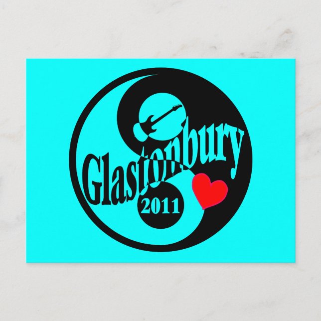 Glastonbury Postcard (Front)