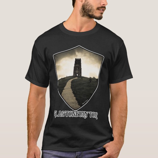 Glastonbury Tor - Gothic Avalon T-Shirt (Front)