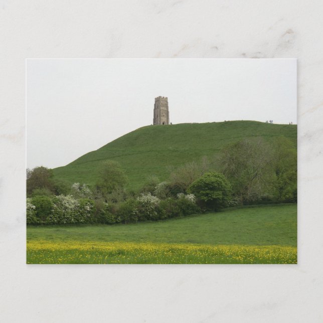 Glastonbury Tor Postcard (Front)