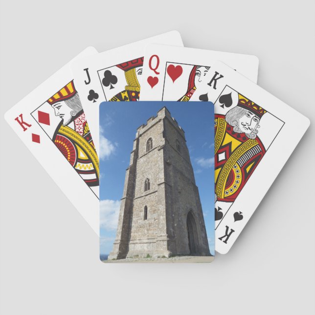 Glastonbury Tor Tower Playing Cards (Back)
