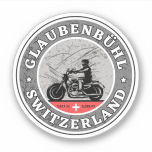 Glaubenbüelen pass swiss–alps motorcycle tour