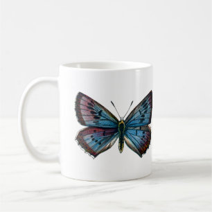 Glaucopsyche arion - The Large Blue Butterfly Coffee Mug