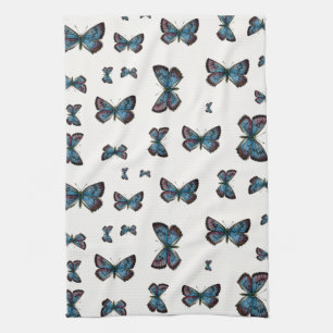 Glaucopsyche arion - The Large Blue Butterfly Tea Towel