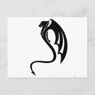 Glaurung the Black Dragon Postcard