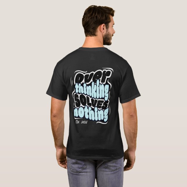 Glaury Black Edition – Mind Over Matter T-Shirt (Back Full)