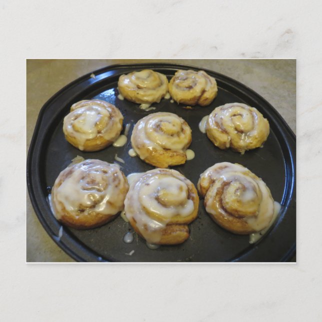 Glazed Buns Postcard (Front)