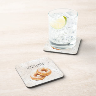 Glazed Donuts Sweet Treats Coaster