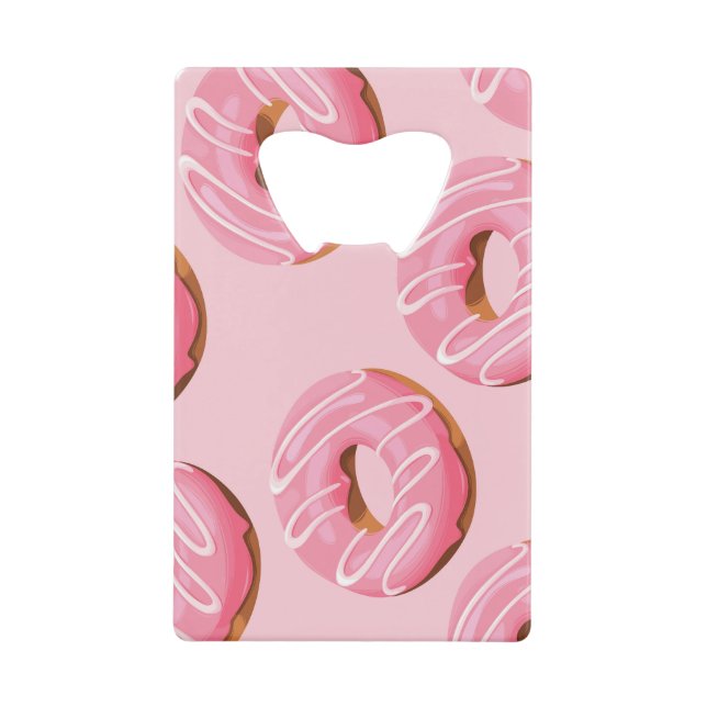 Glazed Doughnuts Seamless Background (Front)