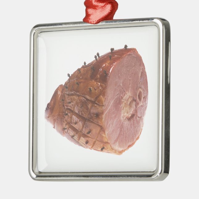Glazed Ham Metal Tree Decoration (Left)