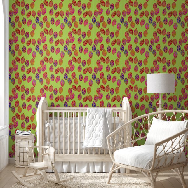 Glazed Leaves in Spring Wallpaper (Kids)