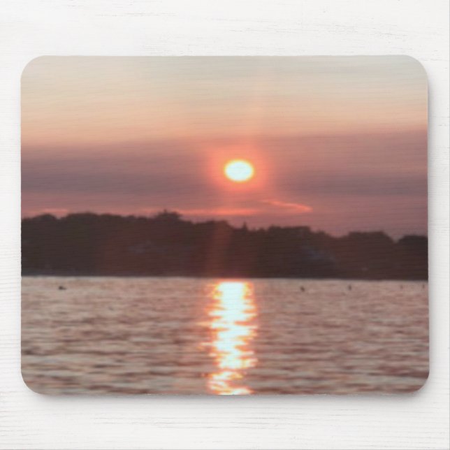 Glazed Sunset Mouse Pad (Front)