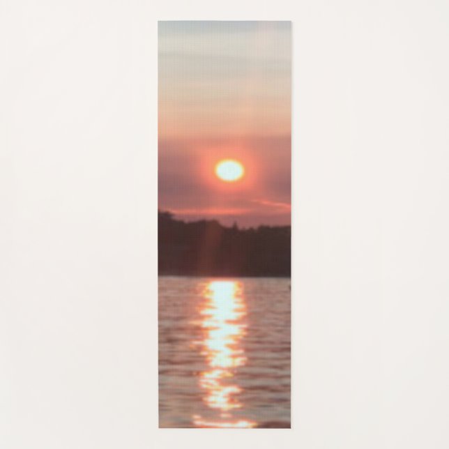 Glazed Sunset Yoga Mat (Front)