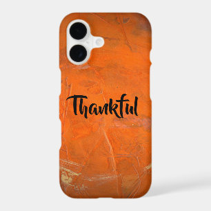 Glazed Terra Cotta Thankful