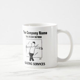 Glazing Services Cartoon Mug