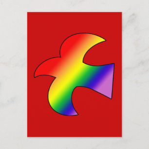GLBT Dove Postcard
