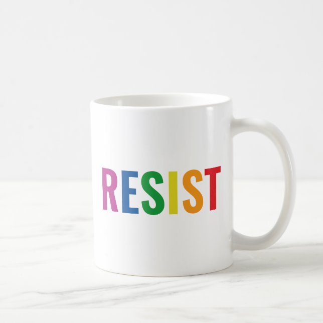 Glbt Resist Coffee Mug (Right)