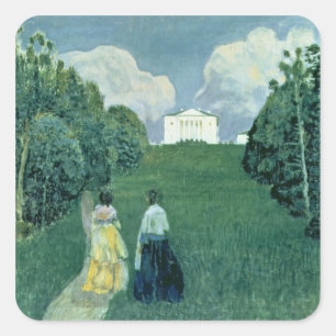 Gleam of the Sunset, 1904 Square Sticker