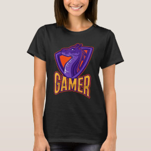 Gleaming Dragon Gamer T-Shirt