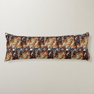 "Gleaming Perspectives" Body Cushion