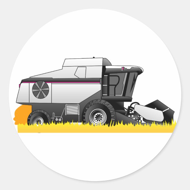 Gleaner Classic Round Sticker (Front)