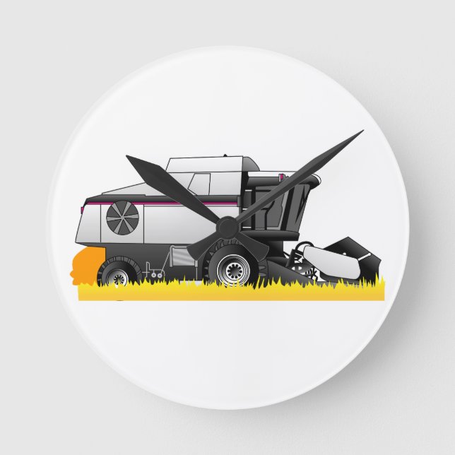 Gleaner Round Clock (Front)