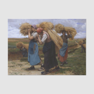 Gleaners by Julien Dupre Tissue Paper
