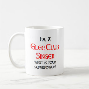 glee club singer coffee mug