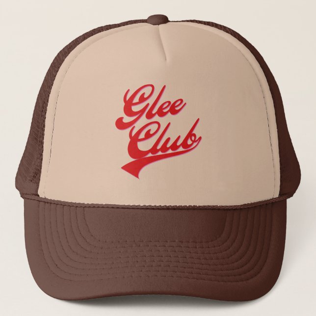 Glee Club (swoosh) Trucker Hat (Front)