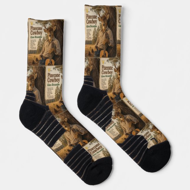 Glen Bramble: a Parody Socks (Right)