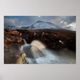 Glen Brittle. Fairy Pool. Poster
