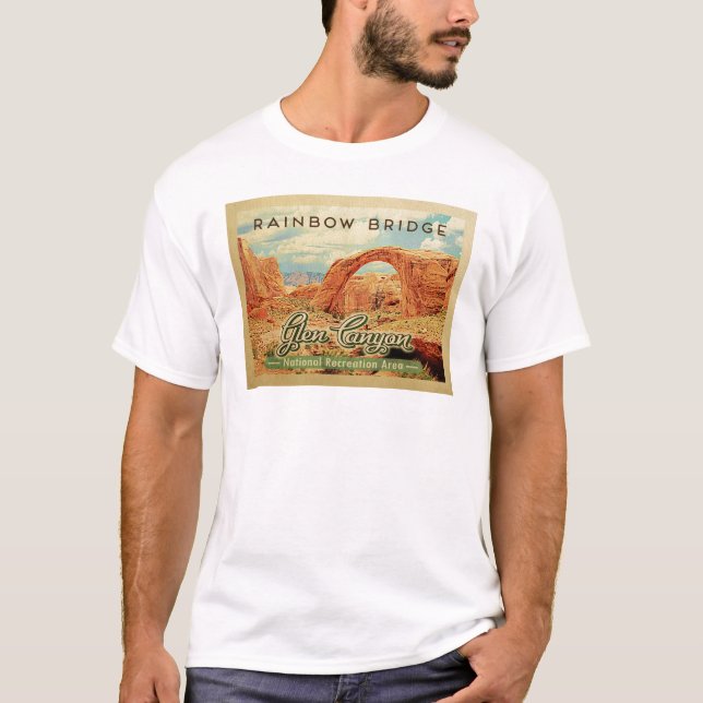 Glen Canyon National Recreation Vintage Travel T-Shirt (Front)