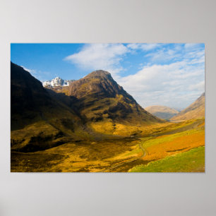 Glen Coe, Scotand Poster